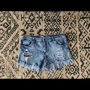 Mossimo denim high rise shorts